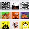 450 Pcs Halloween Cellophane Treat Bags Self-sealing Clear Candy Cookie Bags Pumpkin Ghost Black Cat Skull Trick or Treat Bags for Halloween Birthday Trick or Treat Party Favors Supplies